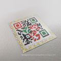 Hot Selling Custom Logo Colorful Qr Code Self Adhesive Sticker  3D Hologram Security Label